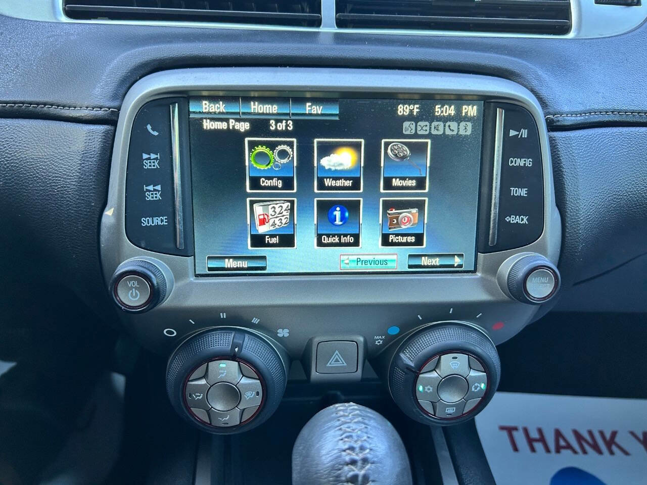 Used 2015 Chevrolet Camaro LT w/ RS Package image 22