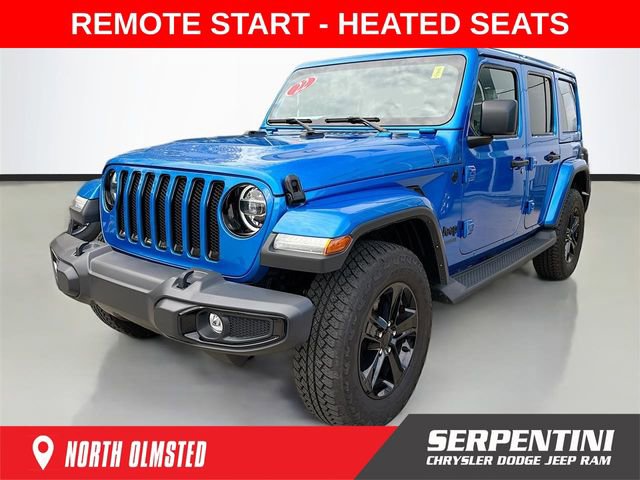 Used 2022 Jeep Wrangler Unlimited Sahara video 1
