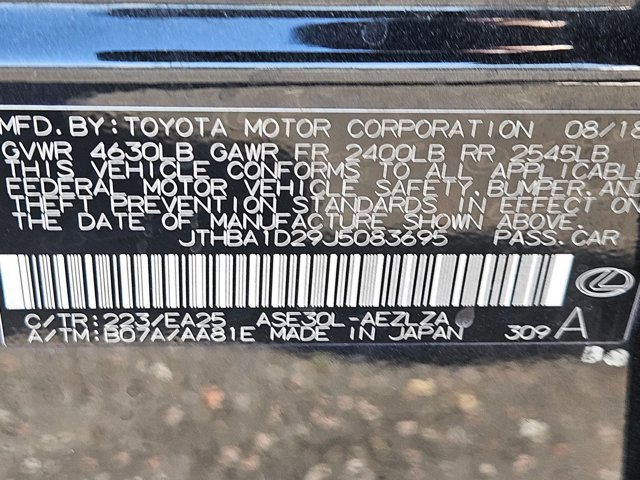 Used 2018 Lexus IS 300 F Sport w/ F Sport Package RWD image 25