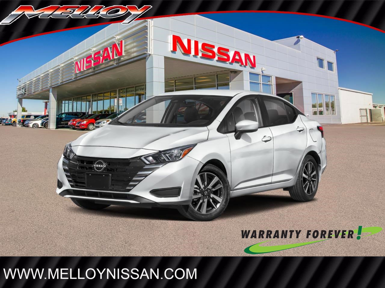 New 2025 Nissan Versa SV w/ Trunk Package