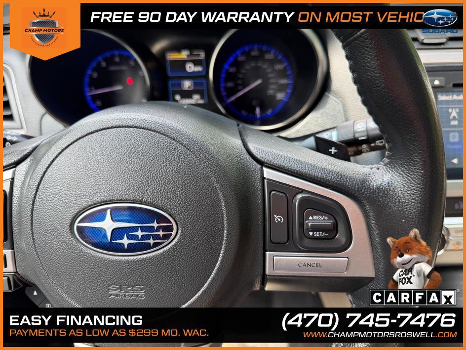Used 2015 Subaru Outback 3.6R Limited AWD/4WD image 27