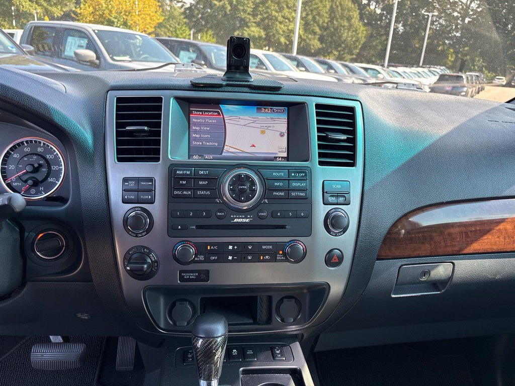 Used 2015 Nissan Armada Platinum w/ 2nd Row Captain Seat Package AWD/4WD image 12