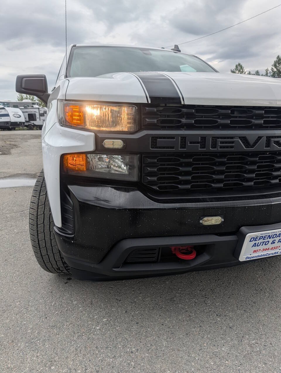 Used 2021 Chevrolet Silverado 1500 W/T w/ WT Value Package AWD/4WD image 8
