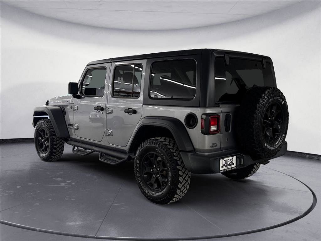 Used 2020 Jeep Wrangler Unlimited Willys image 4