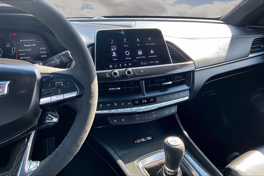 Used 2022 Cadillac CT4 V Blackwing w/ Carbon Fiber 1 Package RWD image 9