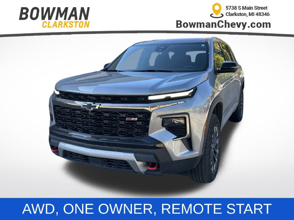 Used 2024 Chevrolet Traverse Z71 w/ LPO, Floor Liner Package