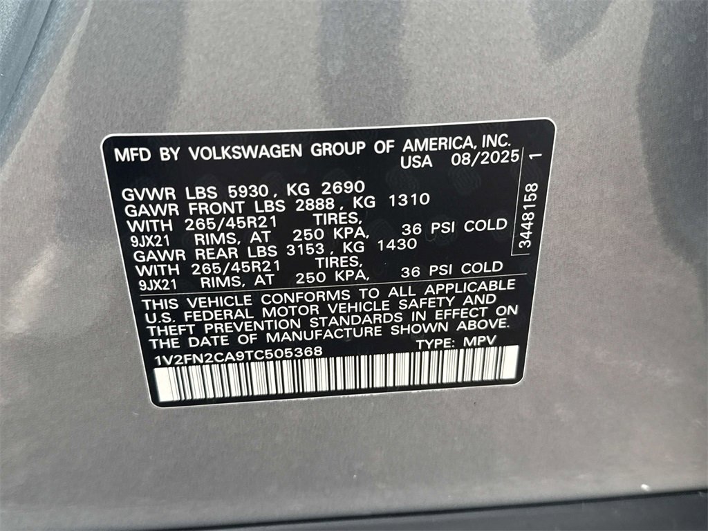 New 2026 Volkswagen Atlas SEL Premium R-Line image 28