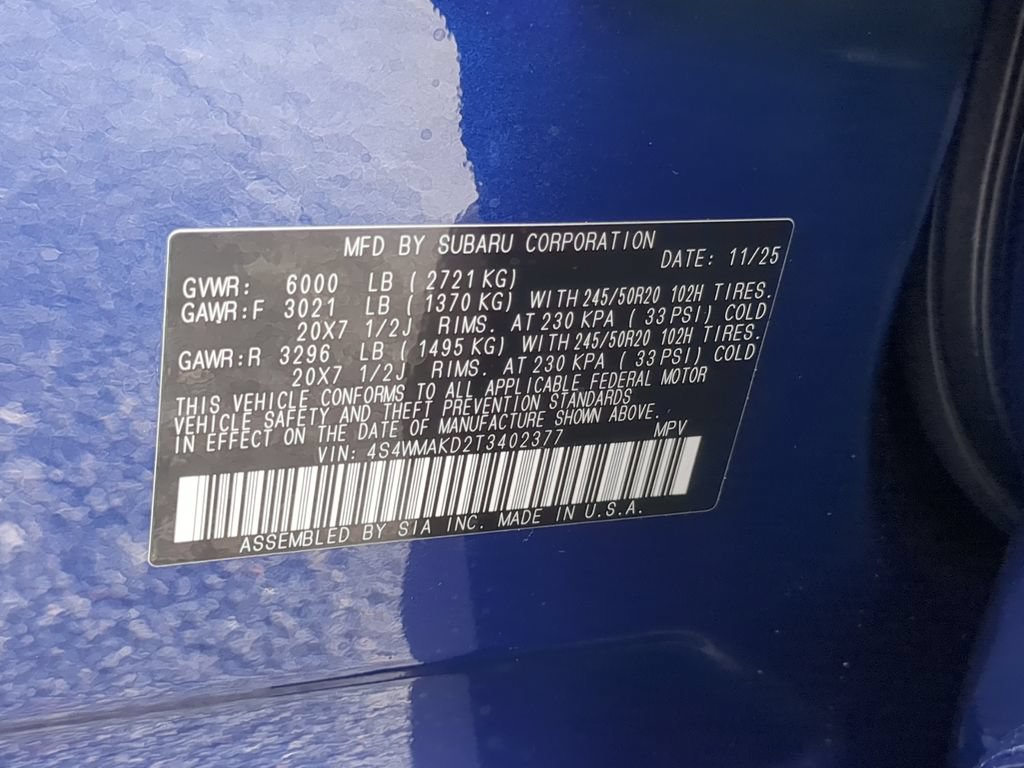 New 2026 Subaru Ascent Touring AWD/4WD image 35