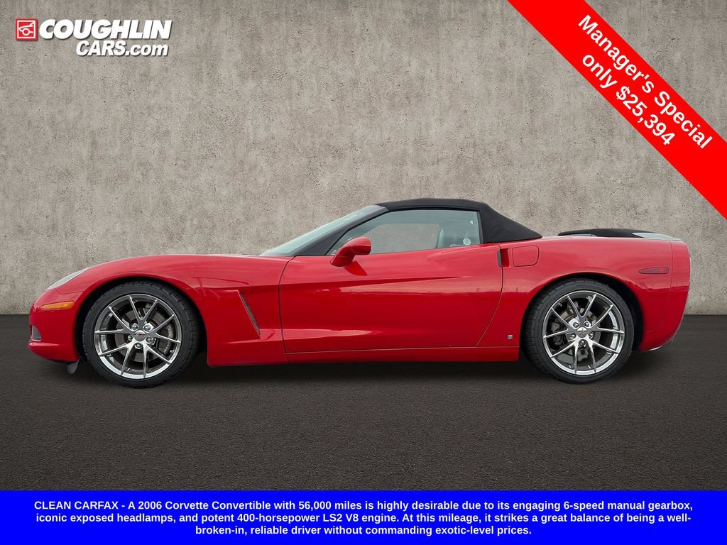 Used 2006 Chevrolet Corvette Convertible RWD image 2