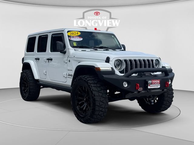 Used 2024 Jeep Wrangler Unlimited Sahara w/ Technology Group AWD/4WD image 7
