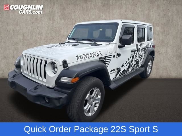 Used 2022 Jeep Wrangler Unlimited Sport image 3