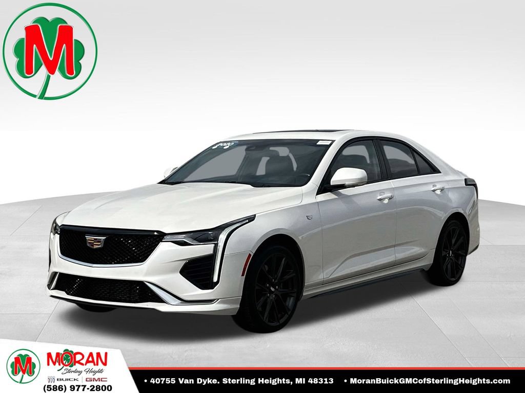 Certified 2020 Cadillac CT4 Sport w/ Climate Package AWD/4WD image 1