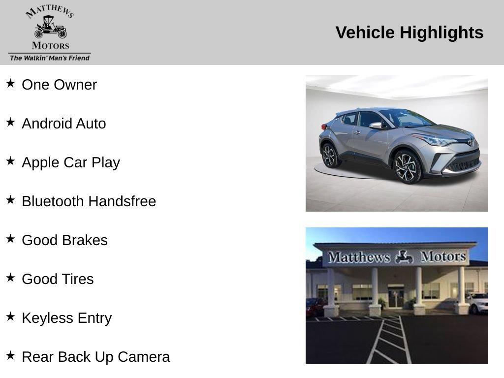 Used 2020 Toyota C-HR XLE FWD image 14