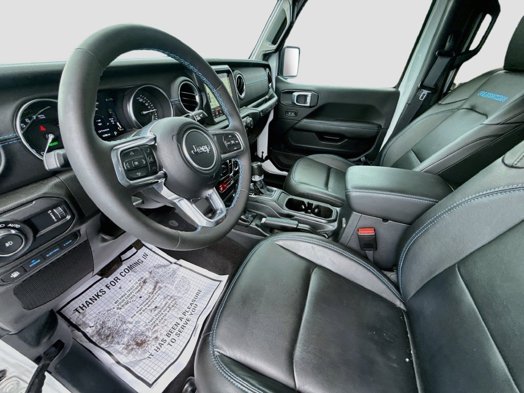 Certified 2023 Jeep Wrangler Unlimited Rubicon 4xe w/ Cold Weather Group AWD/4WD image 27