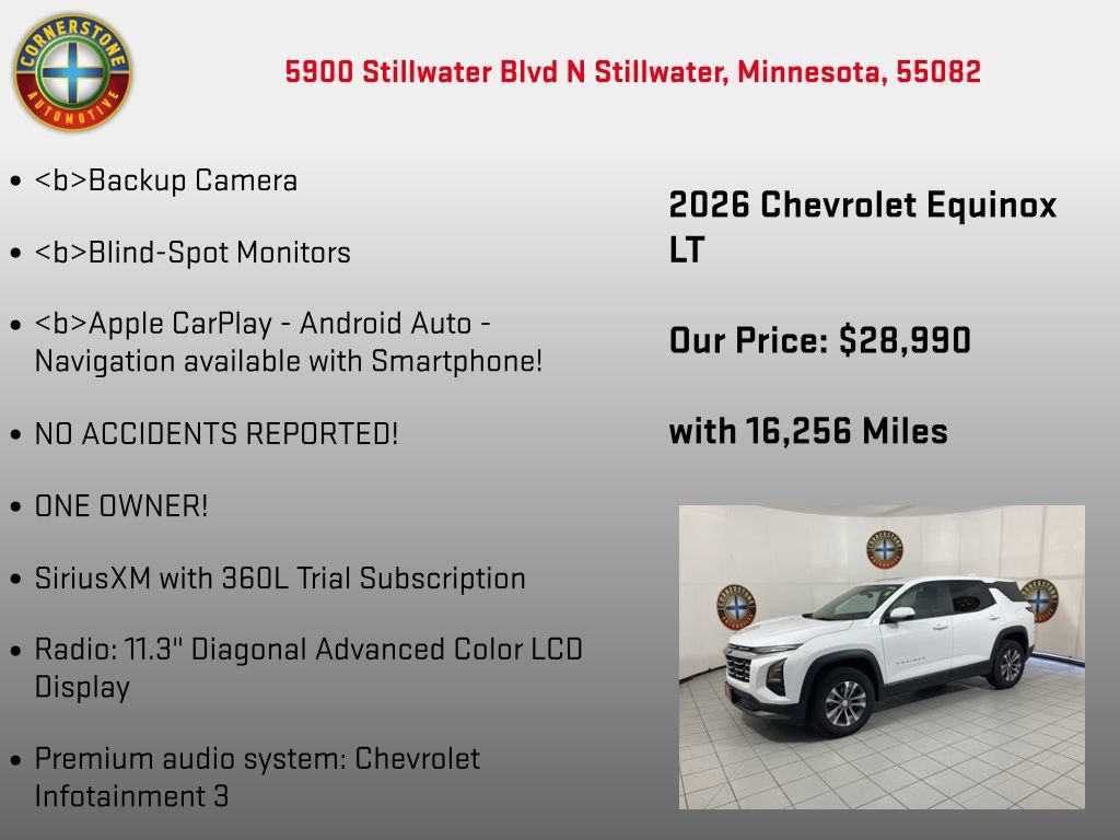 Used 2026 Chevrolet Equinox LT AWD/4WD image 5