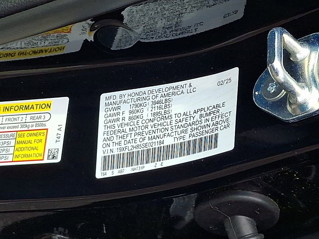 New 2025 Honda Civic Sport image 10