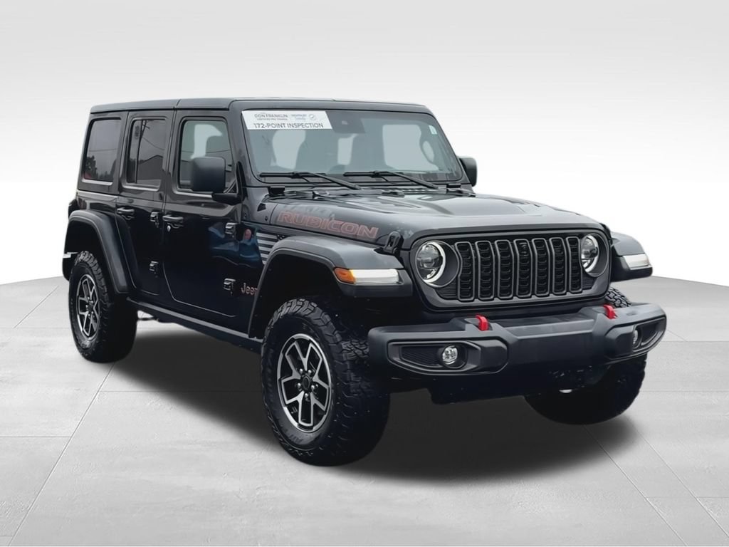 Used 2024 Jeep Wrangler Unlimited Rubicon w/ Technology Group AWD/4WD image 2