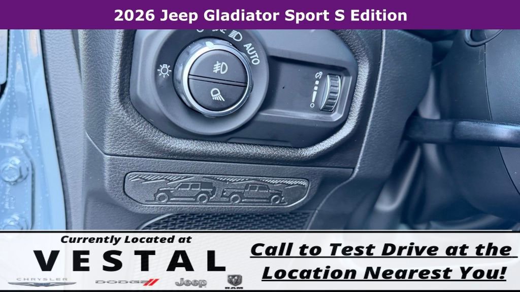 New 2026 Jeep Gladiator Sport AWD/4WD image 29