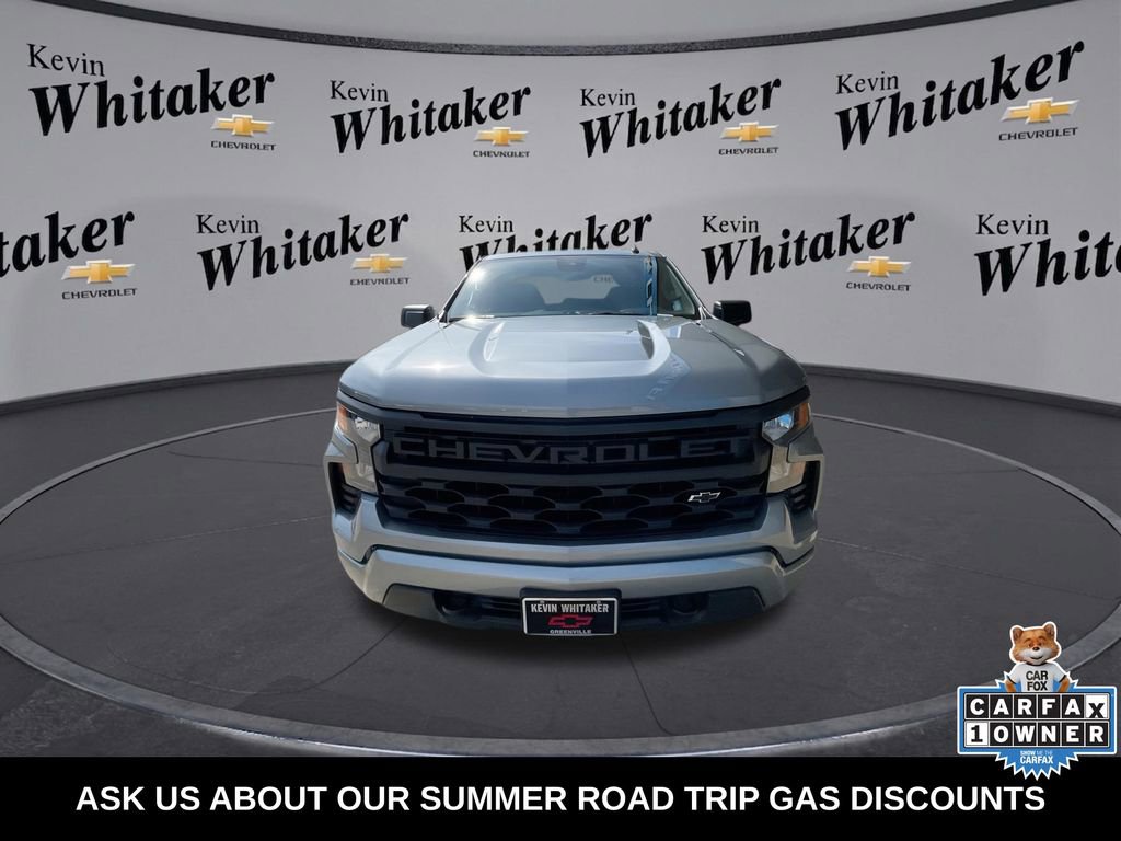 Certified 2026 Chevrolet Silverado 1500 Custom w/ Turbomax Blackout Package RWD image 3