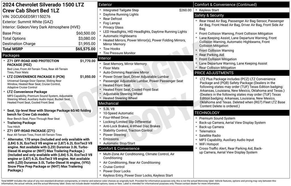 Used 2024 Chevrolet Silverado 1500 LTZ image 45