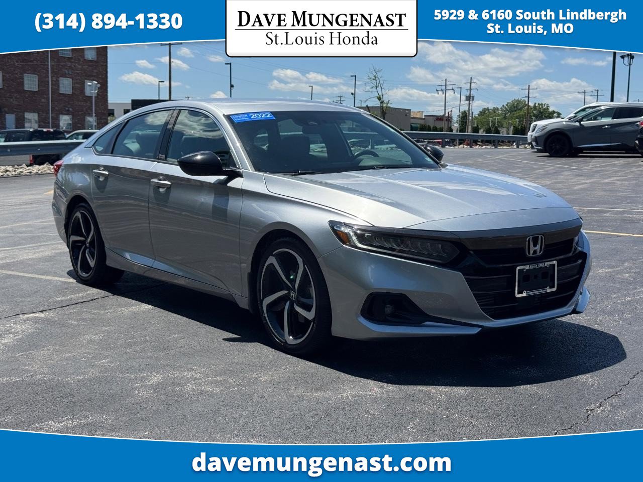 Certified 2022 Honda Accord Sport
