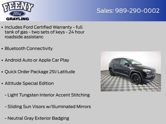 Used 2024 Jeep Compass Latitude w/ Convenience Group AWD/4WD image 8