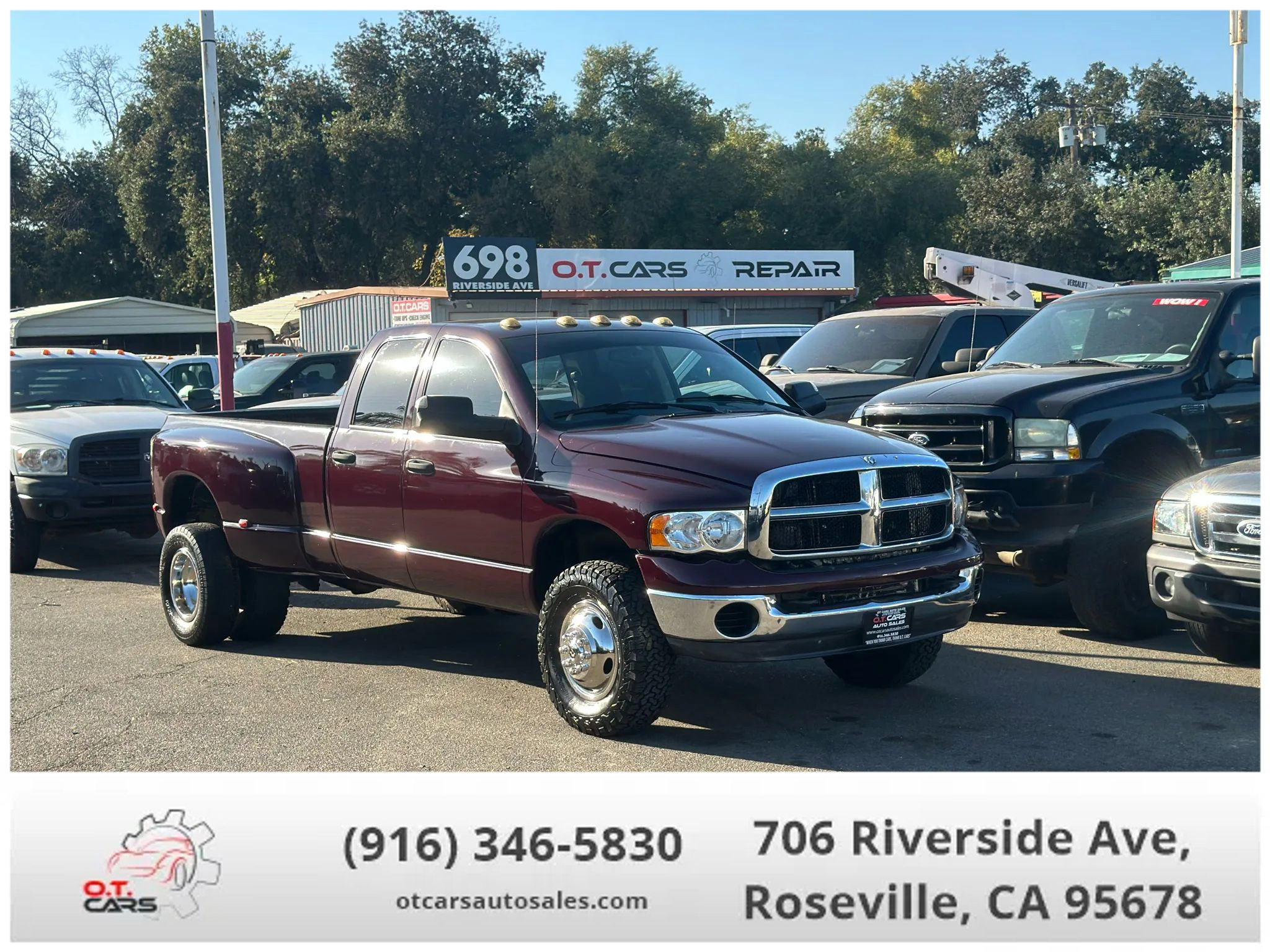 Used 2004 Dodge Ram 3500 Truck SLT w/ Trailer Tow Group