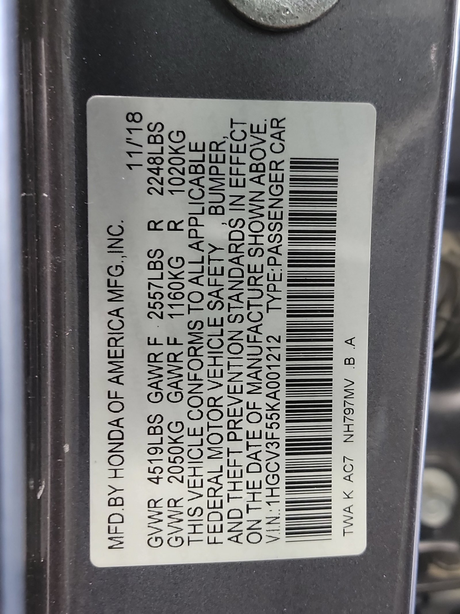 Used 2019 Honda Accord EX-L image 33