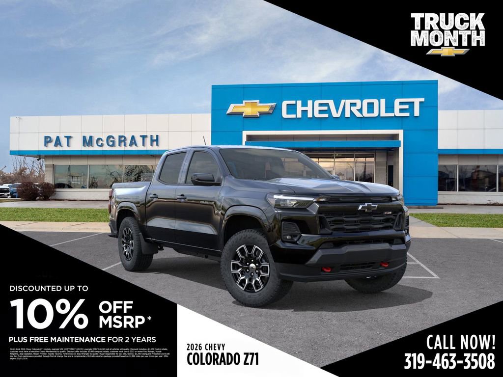 New 2026 Chevrolet Colorado Z71