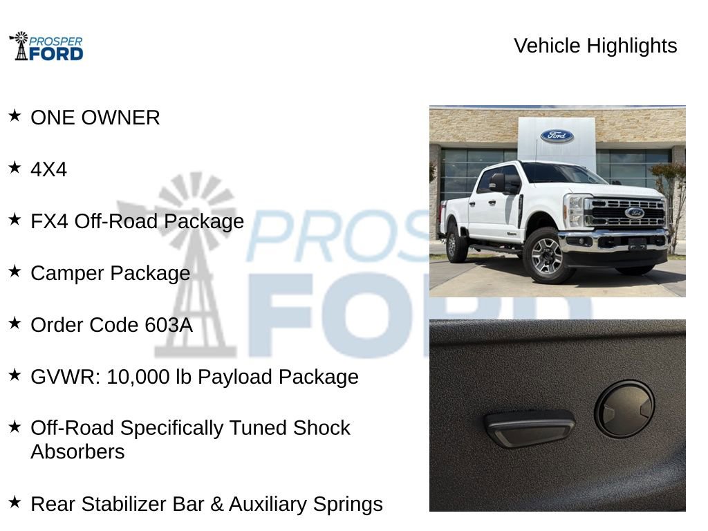Used 2024 Ford F250 XLT w/ FX4 Off-Road Package AWD/4WD image 5