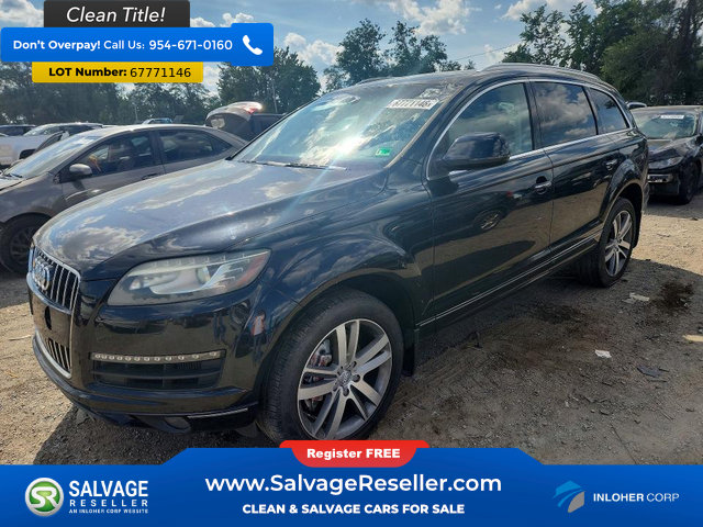 Used 2013 Audi Q7 TDI Premium Plus w/ Premium Plus Pkg
