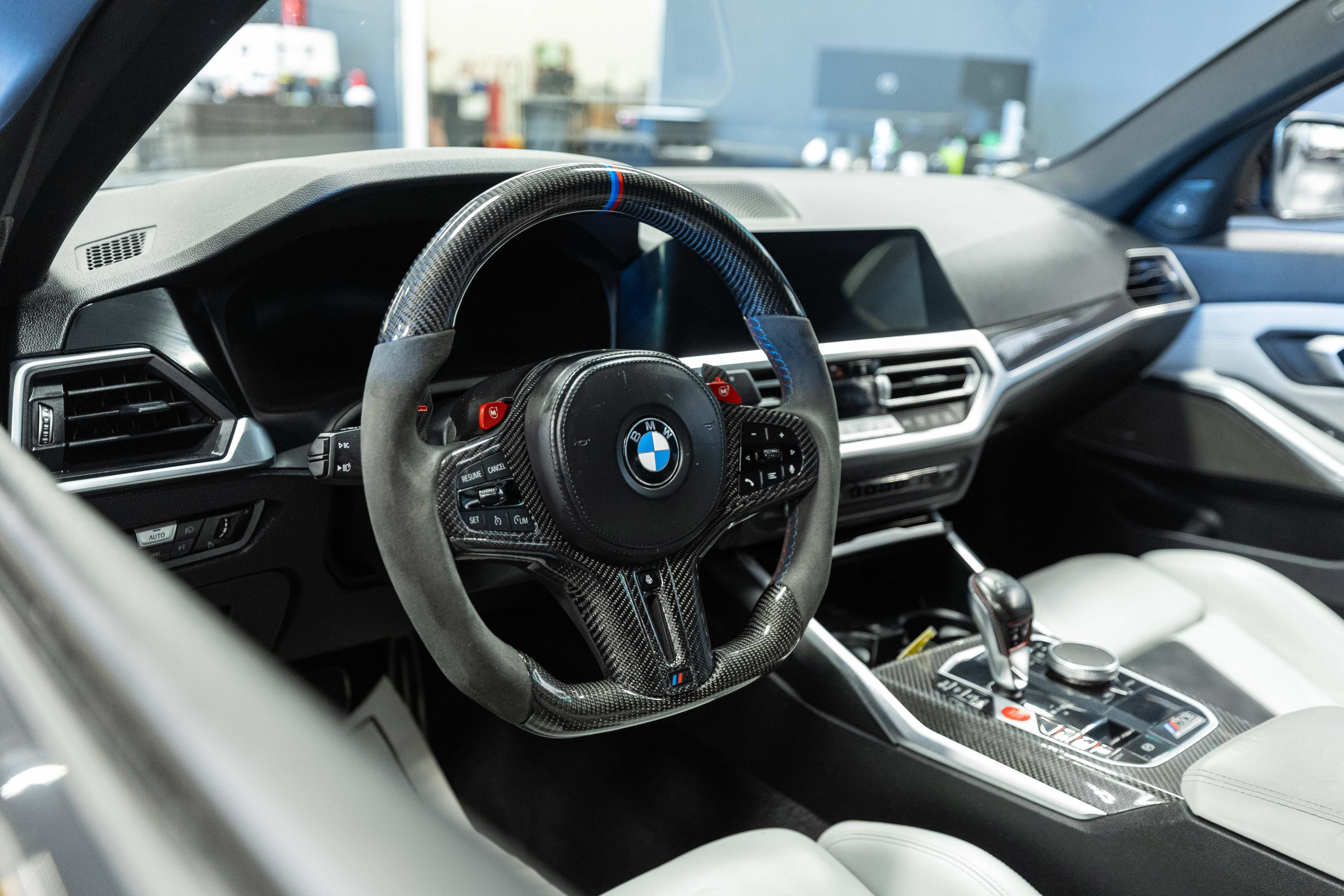 Used 2021 BMW M3 Competition w/ M Carbon Exterior Package RWD image 11