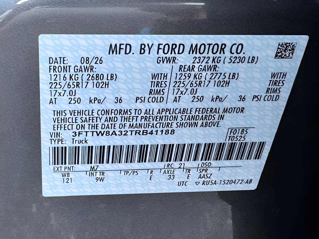 New 2026 Ford Maverick XL FWD image 40
