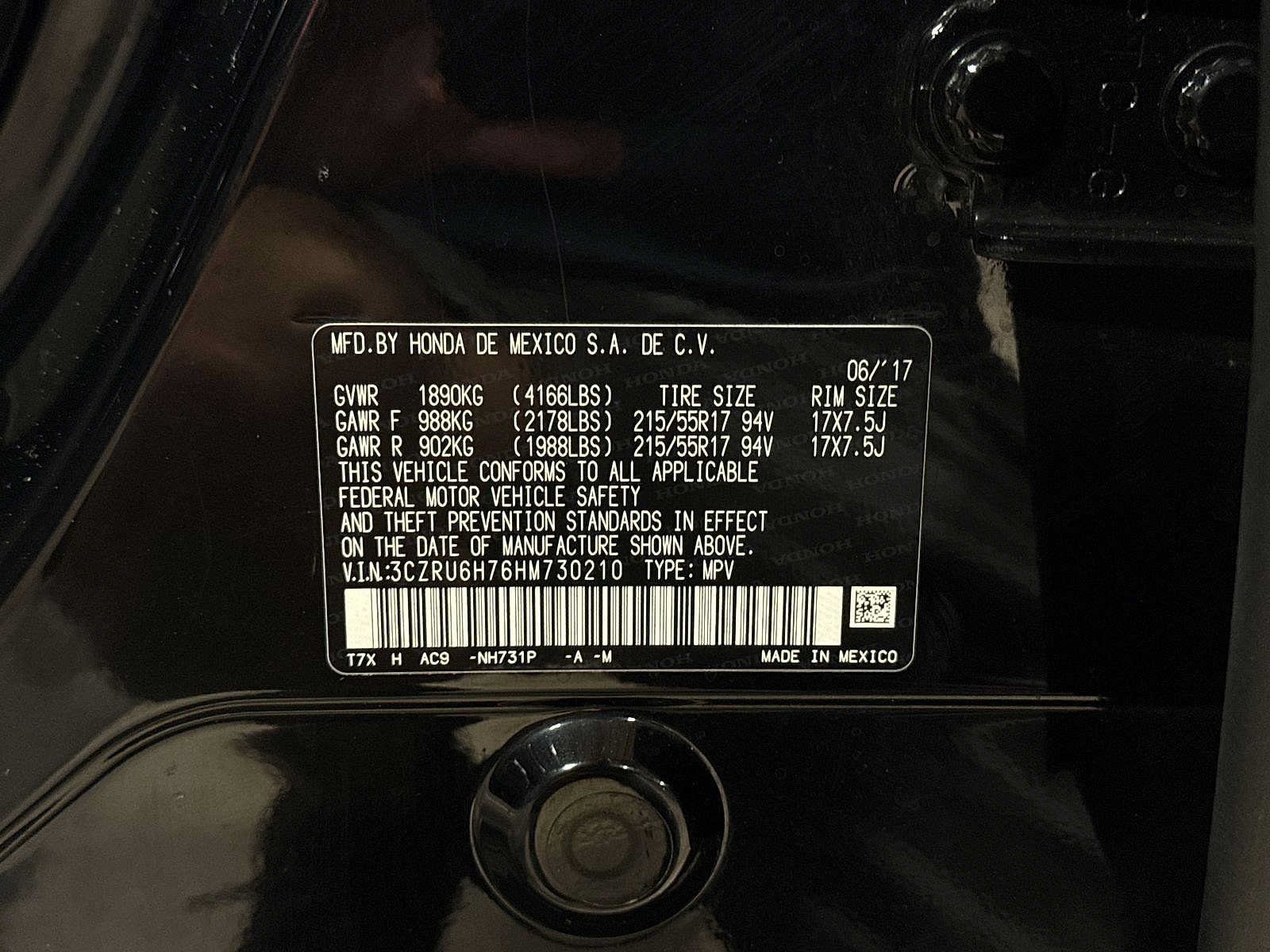 Used 2017 Honda HR-V EX-L image 14