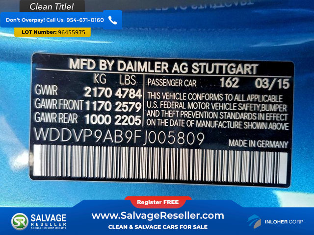 Used 2015 Mercedes-Benz B 250e Hatchback image 17