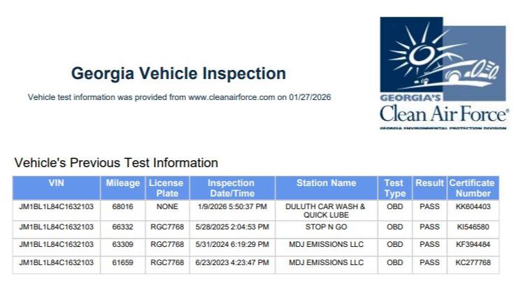 Used 2012 MAZDA MAZDA3 i Touring image 22