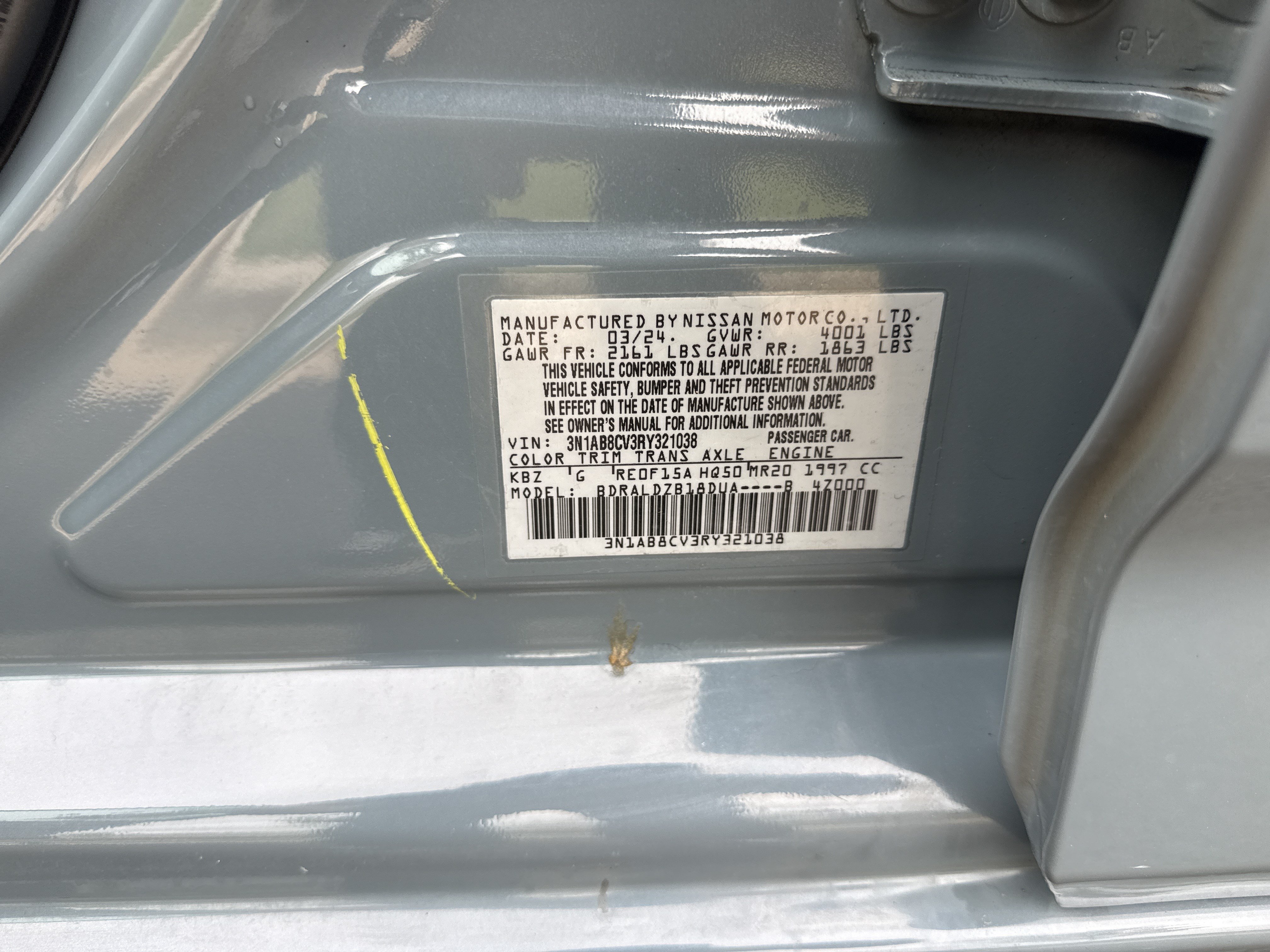 Used 2024 Nissan Sentra SV FWD image 34
