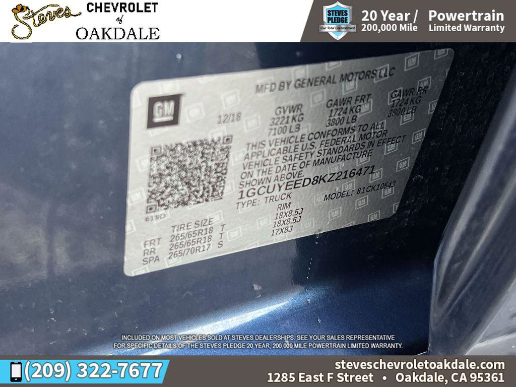 Certified 2019 Chevrolet Silverado 1500 RST w/ All-Star Edition image 36