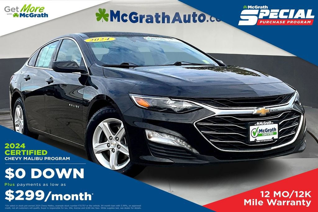 Used 2024 Chevrolet Malibu LT image 1