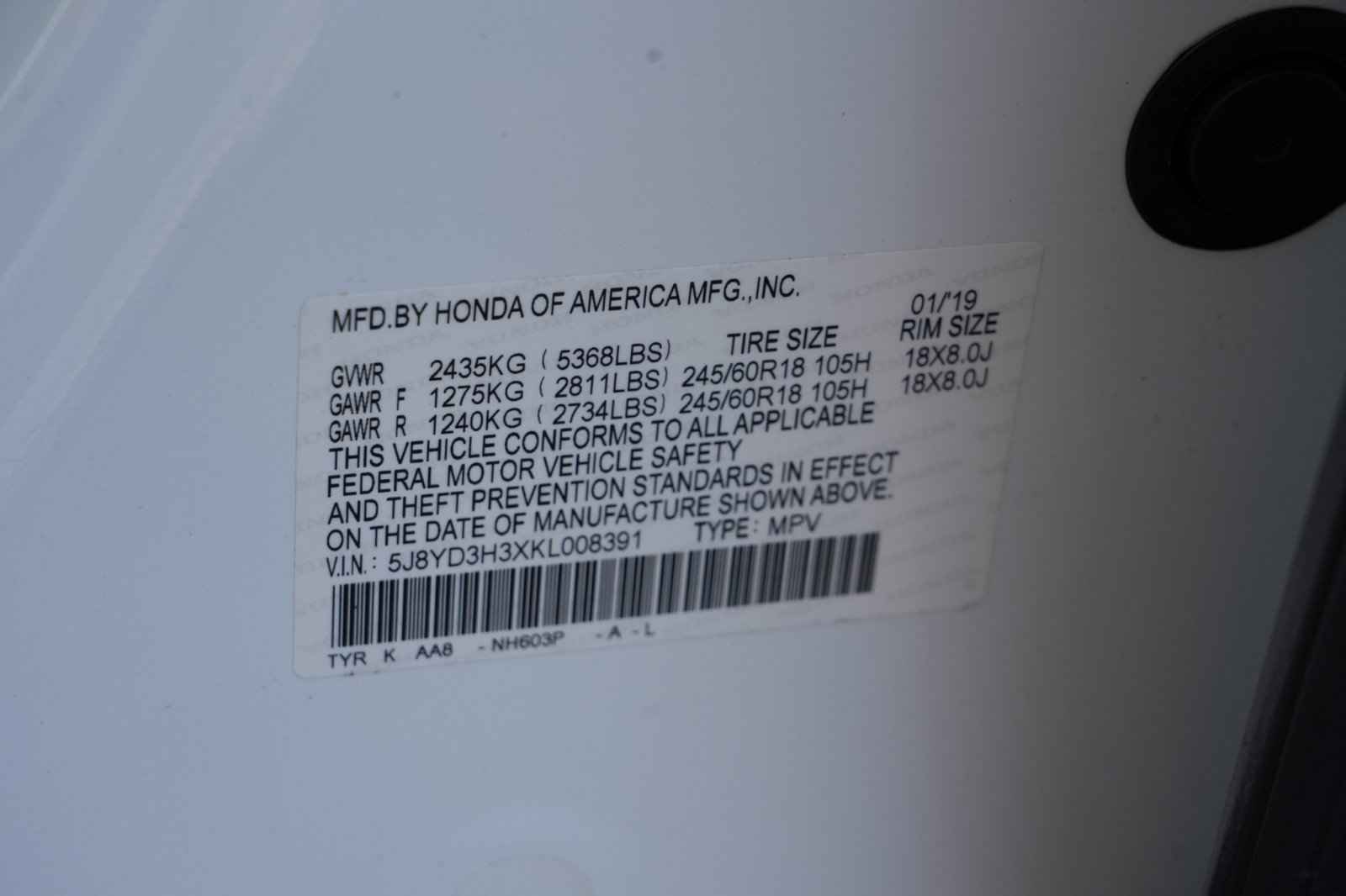 Used 2019 Acura MDX FWD image 46