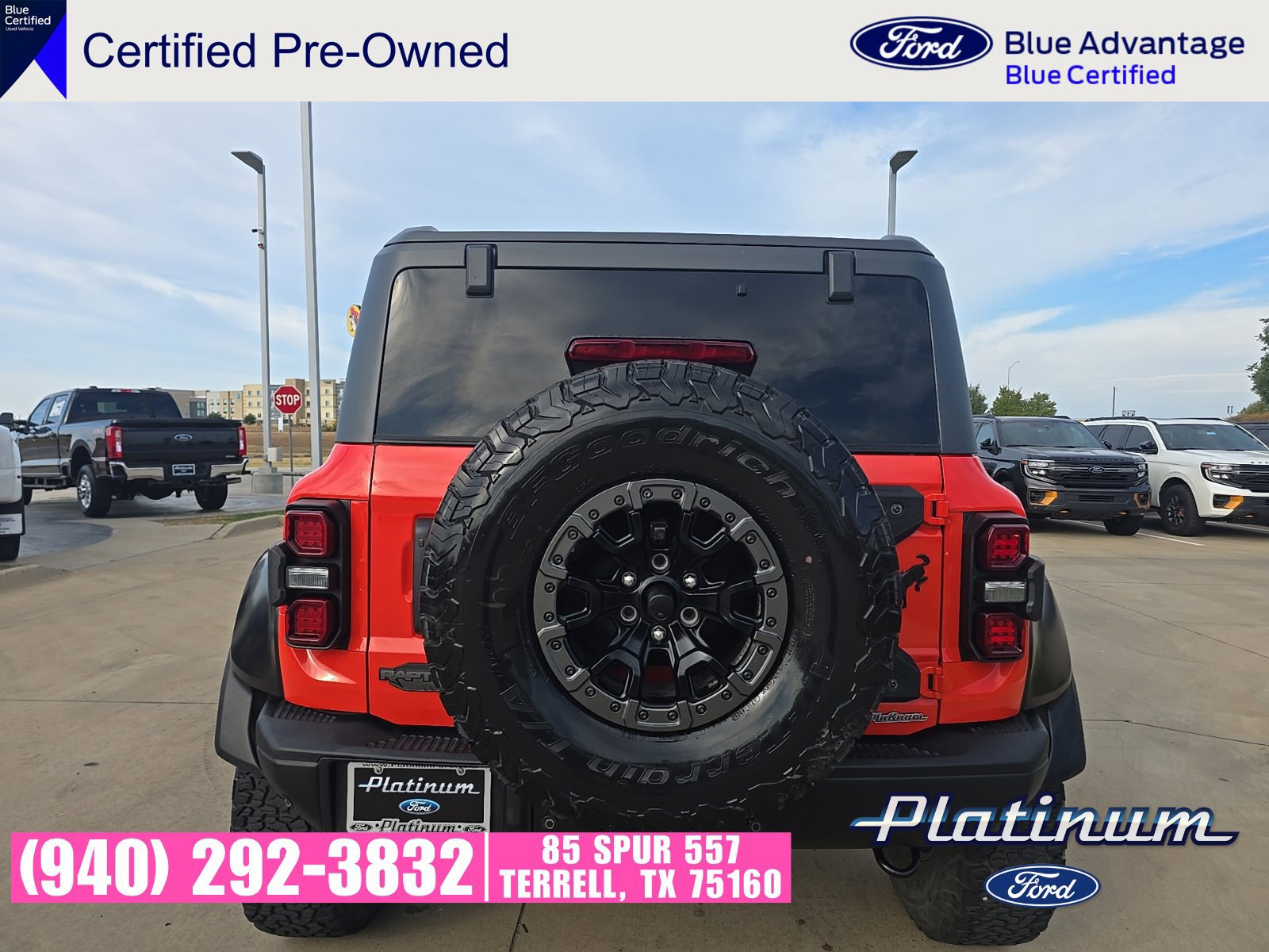Used 2022 Ford Bronco Raptor AWD/4WD image 6