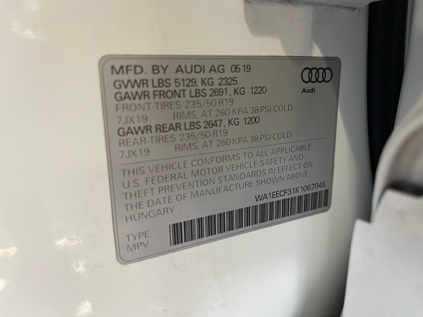Used 2019 Audi Q3 2.0T Premium Plus w/ Premium Plus Package AWD/4WD image 19