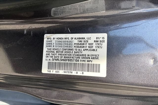 Used 2015 Honda Odyssey EX-L image 18