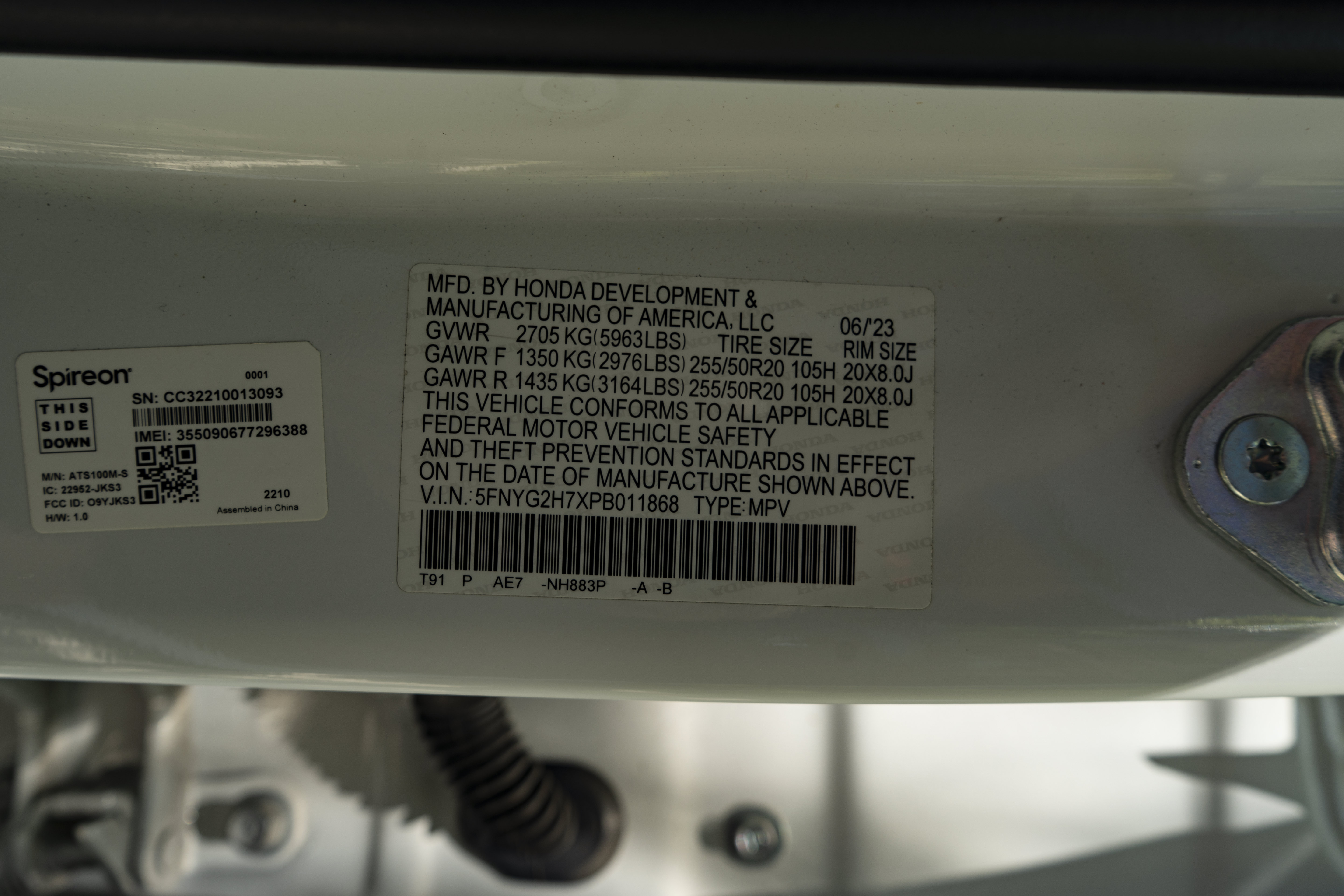 Certified 2023 Honda Pilot Touring image 46