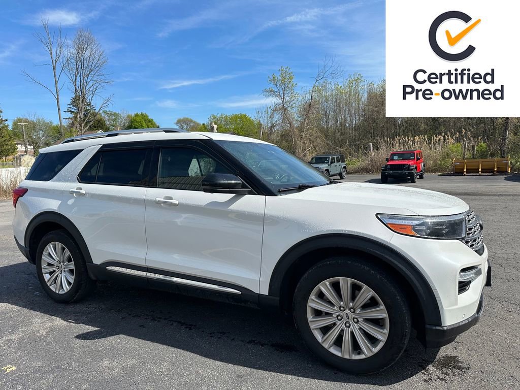 Used 2020 Ford Explorer Limited w/ Class III Trailer Tow Package AWD/4WD image 1