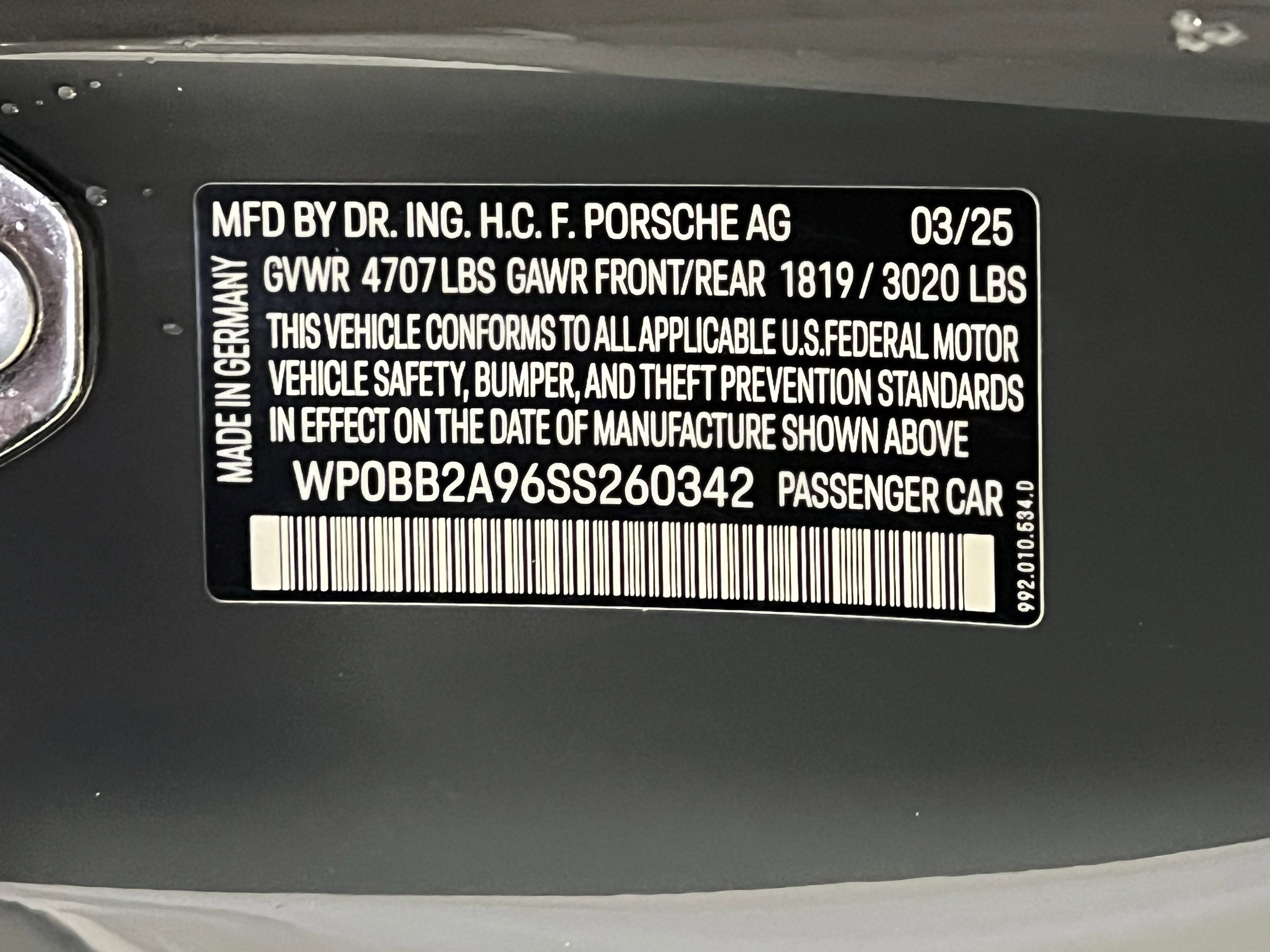 Certified 2025 Porsche 911 Targa 4 GTS image 25
