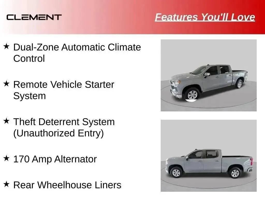 Used 2024 Chevrolet Silverado 1500 LT w/ Protection Package AWD/4WD image 78
