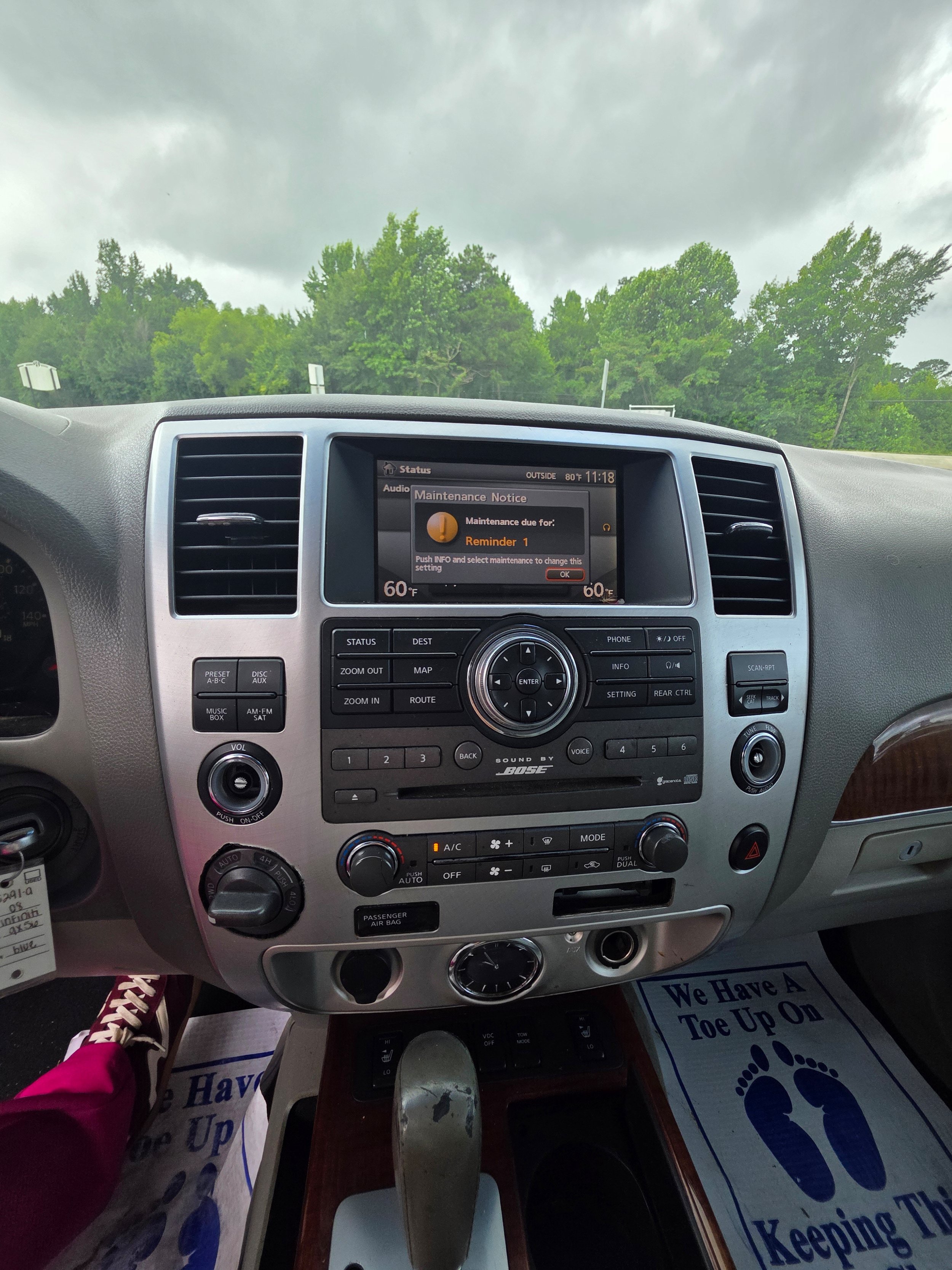 Used 2008 INFINITI QX56 4WD w/ Technology Pkg image 11