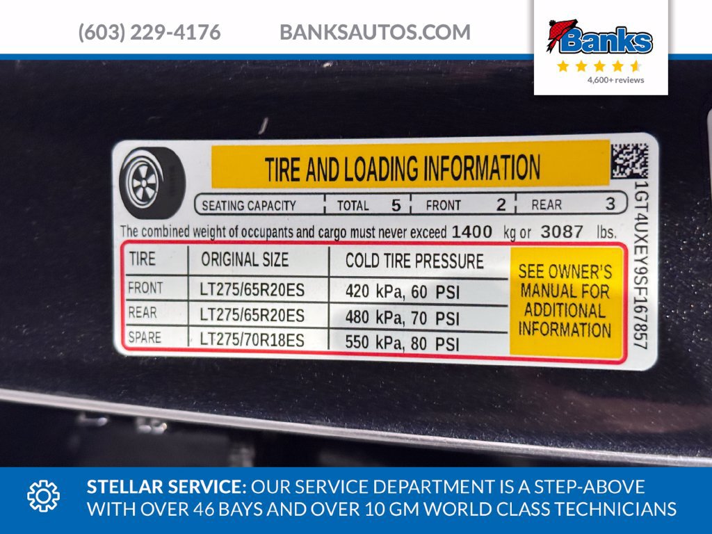 Certified 2025 GMC Sierra 2500 Denali Ultimate w/ Snow Plow Prep/Camper Package AWD/4WD image 9