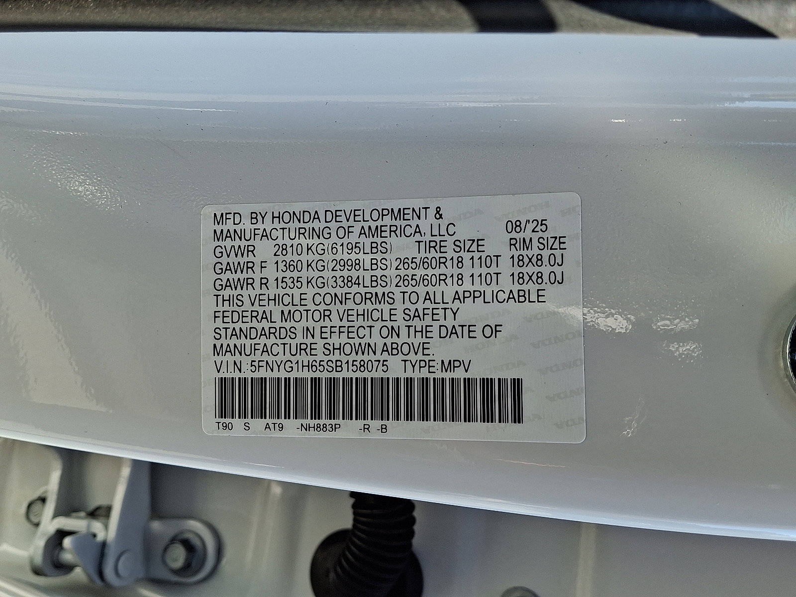 New 2025 Honda Pilot TrailSport image 10